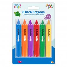 FS646: 6 Pack Children's Fun Bath & Tile Crayons